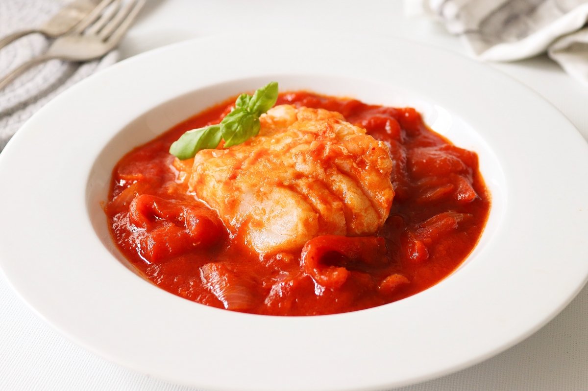 Imagen relacionada con Bacalao A La Riojana