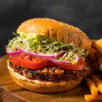Imagen relacionada con Hamburguesa Vegana